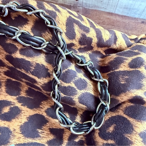 NWT Laila Geir Ness Chic Leopard Print Shoulder Bag - Picture 9 of 9